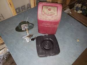 Coleman Propane Lantern In Case
