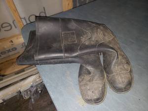 Tingley Steel Toe Rubber Boots Size 9