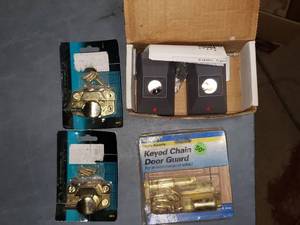 Door Chain, Window Locks, Garage Door Sensors