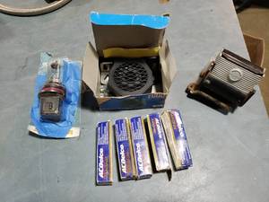 Sparks Plugs, Back Up Alarm, Auto Light