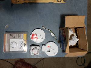 Smoke Alarms, Baseboard Thermostat, Timer