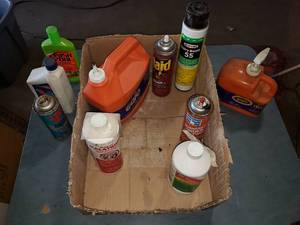 Garage Fluids and Gojo