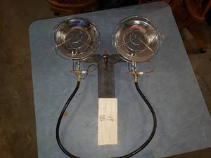 Dual Sunflower Propane Heater