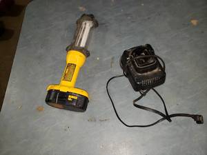 18v DeWalt Work Light, Battery and Charger