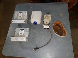 Rabbit Feeders and Heated Waterer