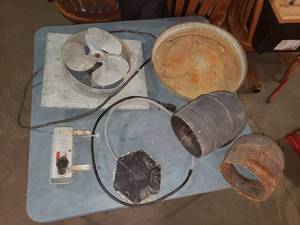 Fan, Duct Elbows, Heat Element