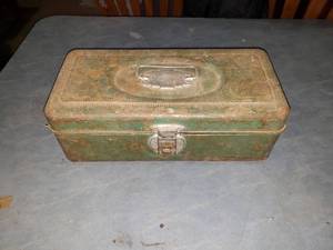 Vintage Metal Tackle Boxes