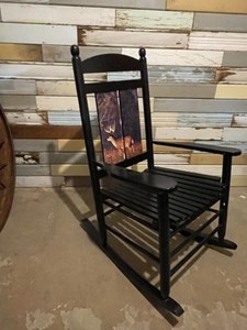 Whitetail Deer Rocking Chair