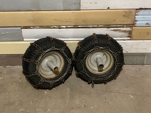 Tires with Chains