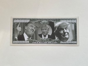 Trump IMRICHUSUCKERS Commemorative Bill