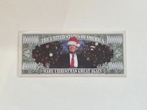 Trump December 25th Make Christmas Great Again Commemorative Bill
