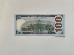 Trump Rushmore 2020 Commemorative Bill