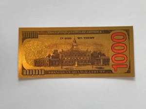 Trump Commemorative Bill