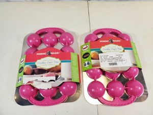 2 New Nordic Ware 2 Piece Sets of Cookie Cup Pans