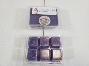 2 New Packs of Unicorn Farts Scented Soy Wax Melts