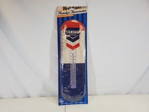 New Standard Station Nostalgic Tin Thermometer