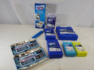 10 New Assorted Ice Packs  Ice Wraps