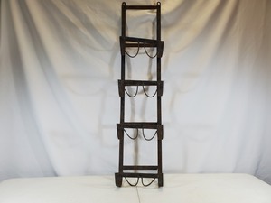 New Handmade Recycled Metal Wine  Towel Rack