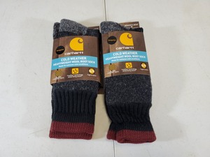 2 New Pair of Womens Carhartt Cold Weather Heavyweight Wool Boot Socks