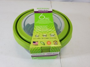 New Kitchen Classics 6 Pc Premium Glass Food Storage