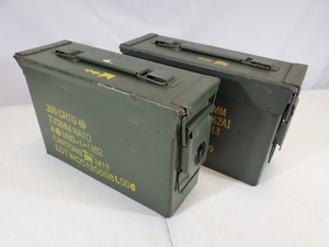 Pair of 30 Cal. US Military Ammo Cans