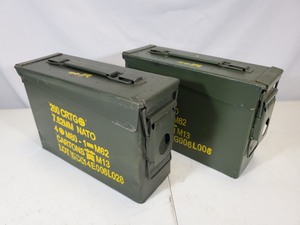 Pair of 30 Cal. US Military Ammo Cans