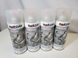 4 New Dupli-Color Plasti-Dip Custom Wrap Removable Coating