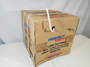 New Spool of RG-6 Coaxial Cable - 1,000 ft