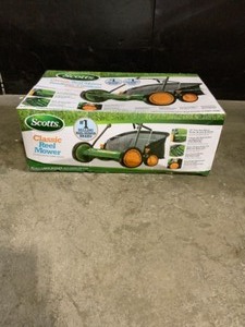 Scotts 20 in. Manual Walk Behind Reel Mower with Grass Catcher. See Pictures