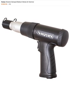 Husky Vibration Damped Medium Stroke Air Hammer & Husky Gravity Feed HVLP Spray Gun. See Pictures
