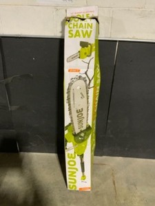 Sun Joe 2-in-1 10 in. 8 Amp Electric Convertible Pole Chainsaw. See Pictures