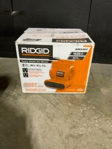 RIDGID 1625 CFM Blower Fan Air Mover with Daisy Chain. See Pictures