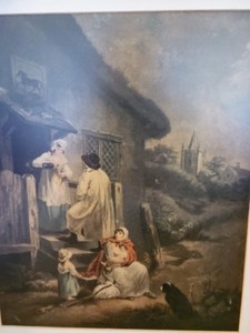 lot 107 image: Framed Vintage Print