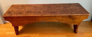 lot 66 image: Primitive Bench