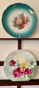 lot 78 image: Vintage Plates and a Plate Rack