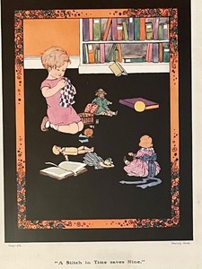 lot 232 image: Vintage Framed Print