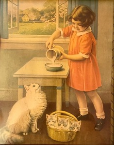lot 242 image: Vintage Print