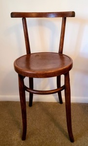 lot 112 image: Vintage Wood Chair