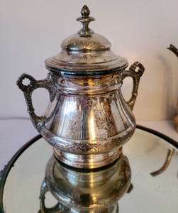 lot 141 image: Silver Plated Servingware