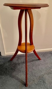 lot 334 image: Petite Vintage Accent Table