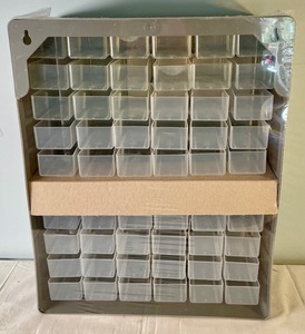 lot 45 image: New Stack-On 60 Drawer Storage Organizing Cabinet