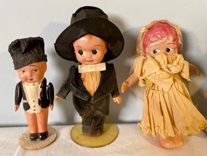 lot 51 image: Vintage Celluloid Dolls