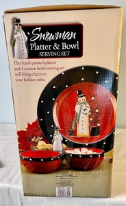 lot 53 image: New Platter and Bowl Set