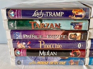 lot 58 image: Walt Disney VHS Movies