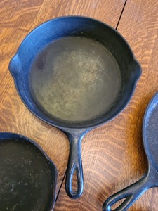 lot 210 image: Cast Iron Pans