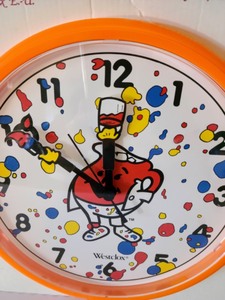 lot 298 image: Westclox Kool-Aid Wall Clock