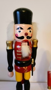 lot 313 image: Three Wooden Nutcrackers