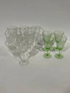 2 Sets of Wine Glasses