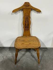 Wood Coat Hanger Chair