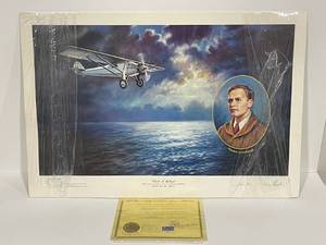 Charles A. Lindbergh 50th Anniversary Print